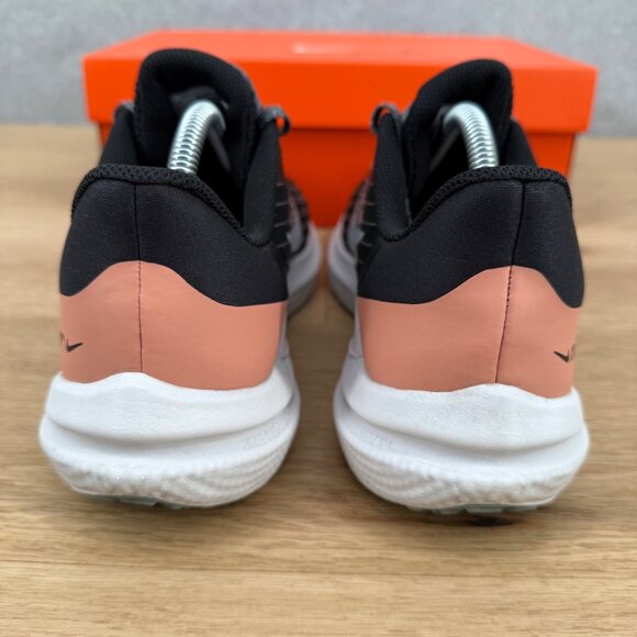 Nike Womens Winflo 9 Road Running Shoes Size 11 Black Peach Pink Active Athletic - Picture 7 of 16